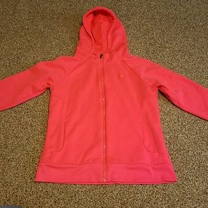 Under Armour full zip hot pink jacket